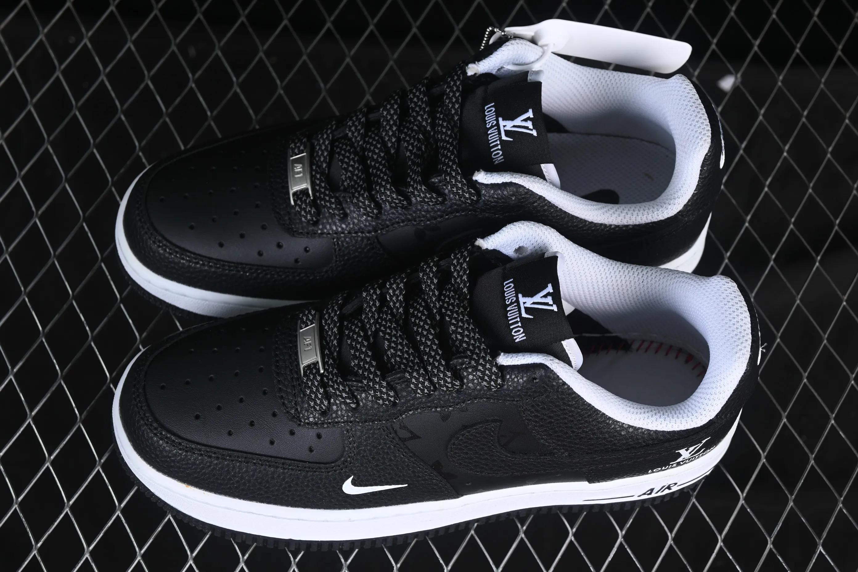 All categories Nk Air Force 1 Air Force series Nk Air Force 1 Low Air Force low-top Nike Air Force 1'07 Low LV joint Samurai black pebbles Air Force 1 low-top casual sneakers CZ3986-003